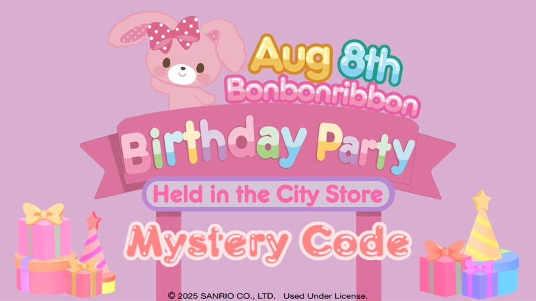 Birthday event arrives!🥳