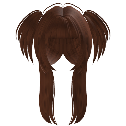 Ginger Layered Hime Cut w/ Pigtails Roblox item