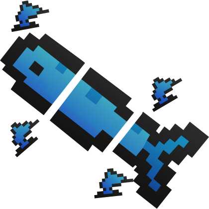 Electric 8-Bit Fish Backbling