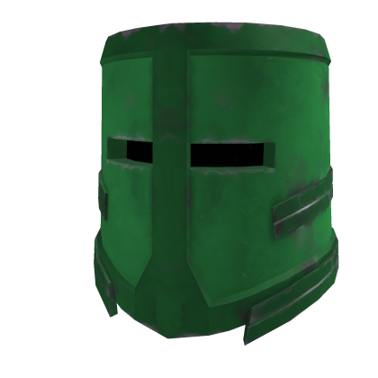 Green Bucket Paladin Helmet Roblox item