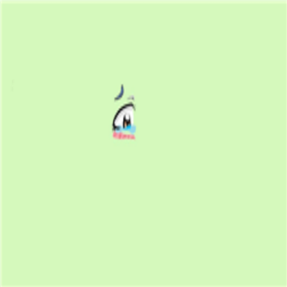 Sad crying manga eye Roblox decal