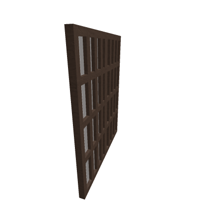 Big Wood Gray Stained Glass Window (Wood Set)