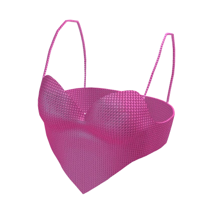 ♡ Pink Glitter Heart Top | Roblox Item - Rolimon's