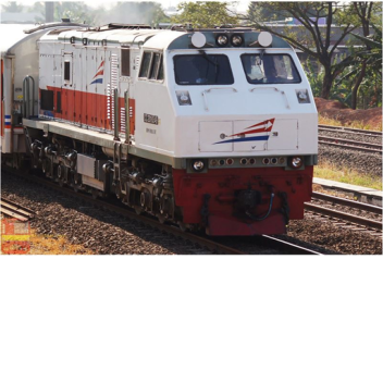 (New map) Train Api Indonesia