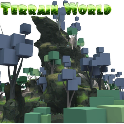 Terrain World: [Hats & Mine Updata!]