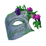 Broken Floral Mask