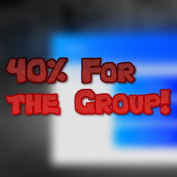 Some percent For our group fund!