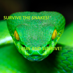 Survive The Snake! 🐍 (FREE MOD)!