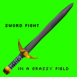sword fight in a grassy field v2