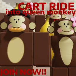 Cart Ride Into Queen Monkey