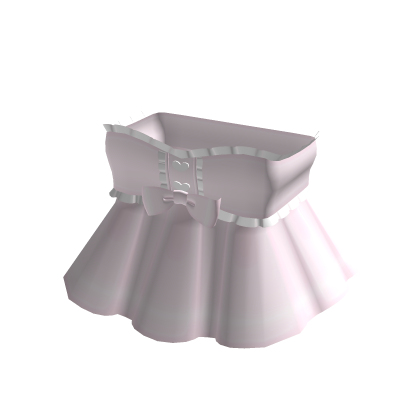 cute pink valentines ruffled dress Roblox catalog item