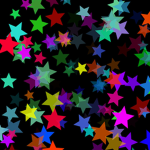 Rainbow star girls