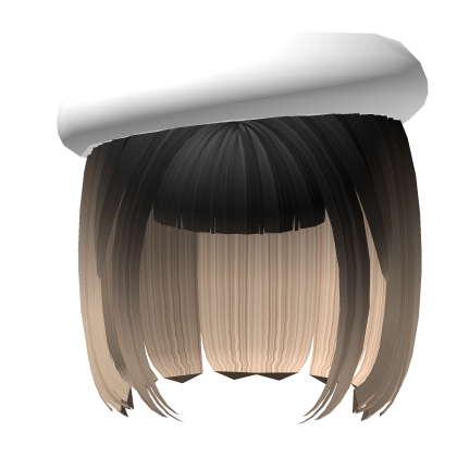Black to Blonde Cheap Paris Girl Beret Hair Roblox item