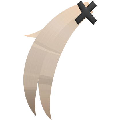 ♰ cross hair extension in blonde ♰ Roblox item
