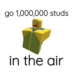 go 1,000,000 studs in the air