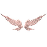 Deceased Wings: Light Pink Corals