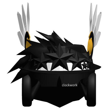 [⏳LIMITED] Black Valk + Hair + Fedora + Clockwork Roblox item