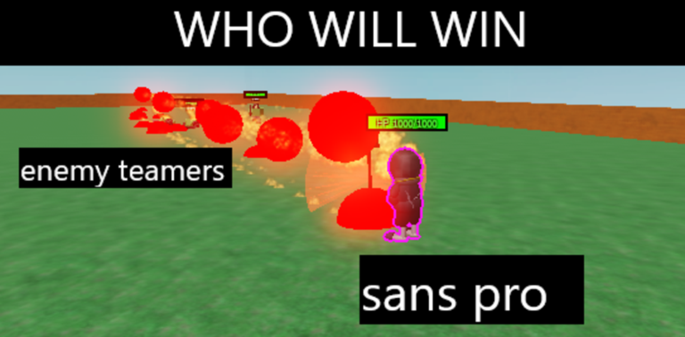 Sans Undertale against enemies simulator screenshot 1