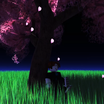 Just a Bacon Under a Sakura Tree