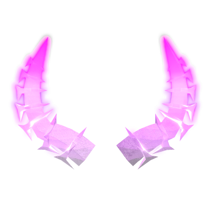 [Emissive] Glowing Pink White Horns Addon