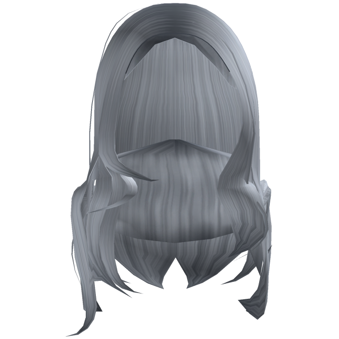 Silver Chest Length Blowout