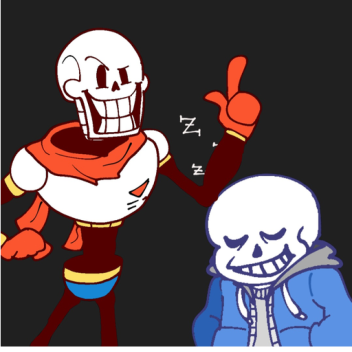 The skelebrothers home.