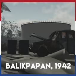 Battle of Balikpapan, 1942.
