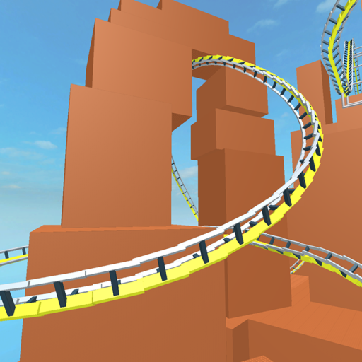 Cliffhanger Roller Coaster official Roblox game thumbnail