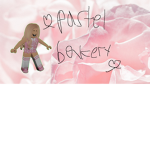 Pastel bakery fresh