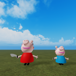 Survive peppa pig and george pig the killers! 🐷🔪