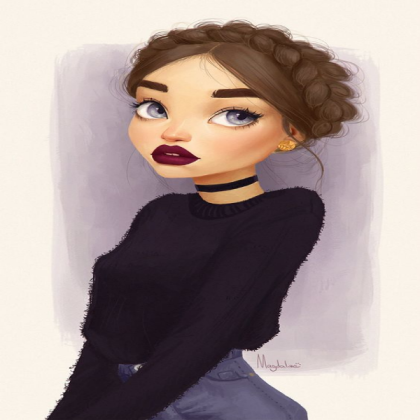 Cute girl Roblox decal