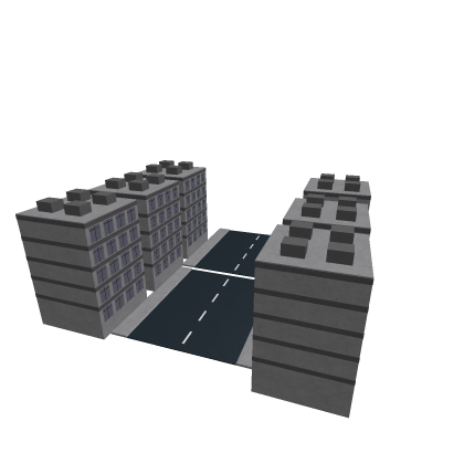 Piggy Road And Building