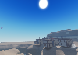 the desert