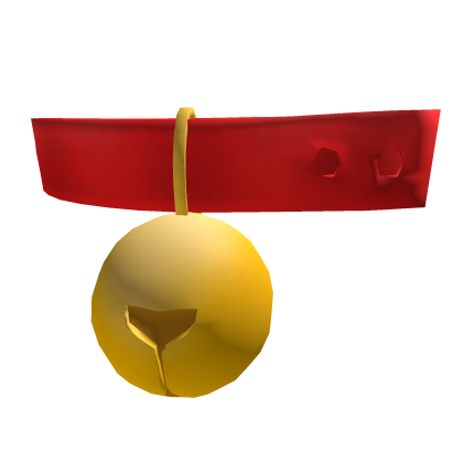 Red Collar With Bell