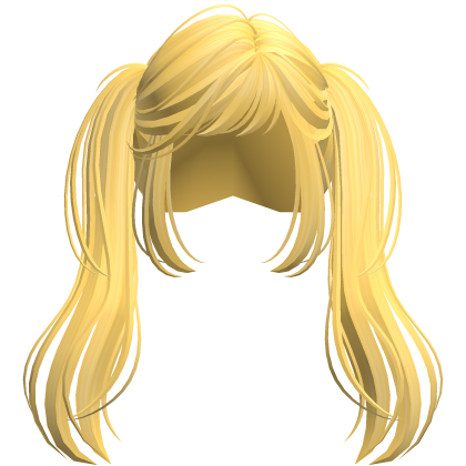 Messy Vamp Scene Pigtails Yellow