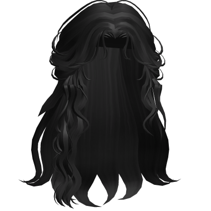 Long Formal Princess Hair - Black Roblox item