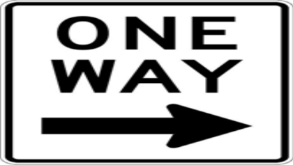 One Way Sign 3 Roblox decal