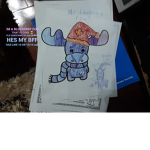 Team blueberries cow