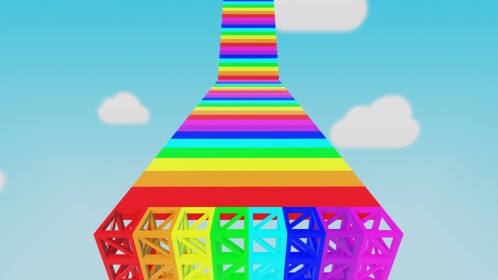 Rainbow Colorful Obby 🌈