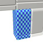 Woman Faceless Slim Blocky - Right Leg