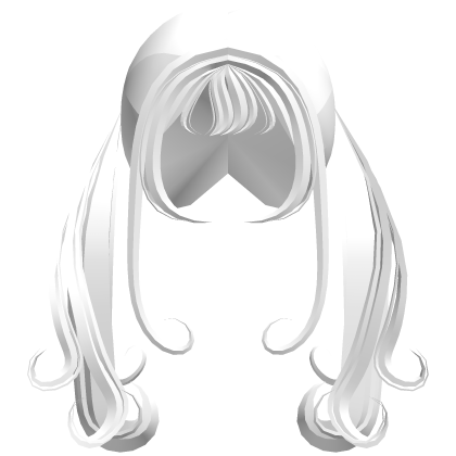white long baby wavy pigtails cute doll hair ♡ Roblox item