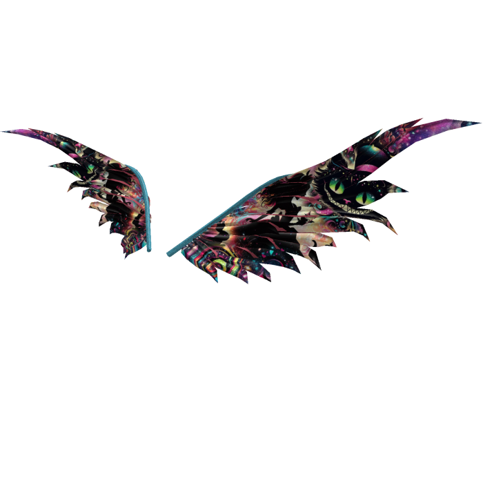 The Riddle of The Cheshire Cat Wings