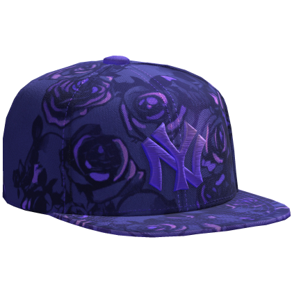Purple Rose NY Sidewept Fitted Cap Roblox item