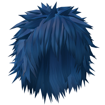 blue spiky emo boy hair 81.
