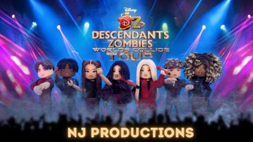 Descendants Zombies Worlds Collide Tour | Play on Roblox