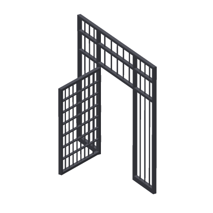 🌸 ( ) Prison Open Cell Door RP Roleplay Jail Lo