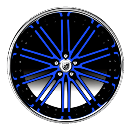 Lexani Blue Rims Roblox decal