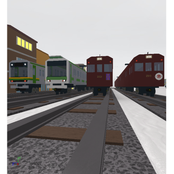 My Japan Railway Train set 1