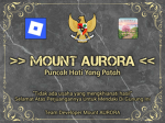 [RESMI] Mount Aurora Community