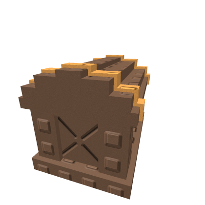 Stud Wooden Chest